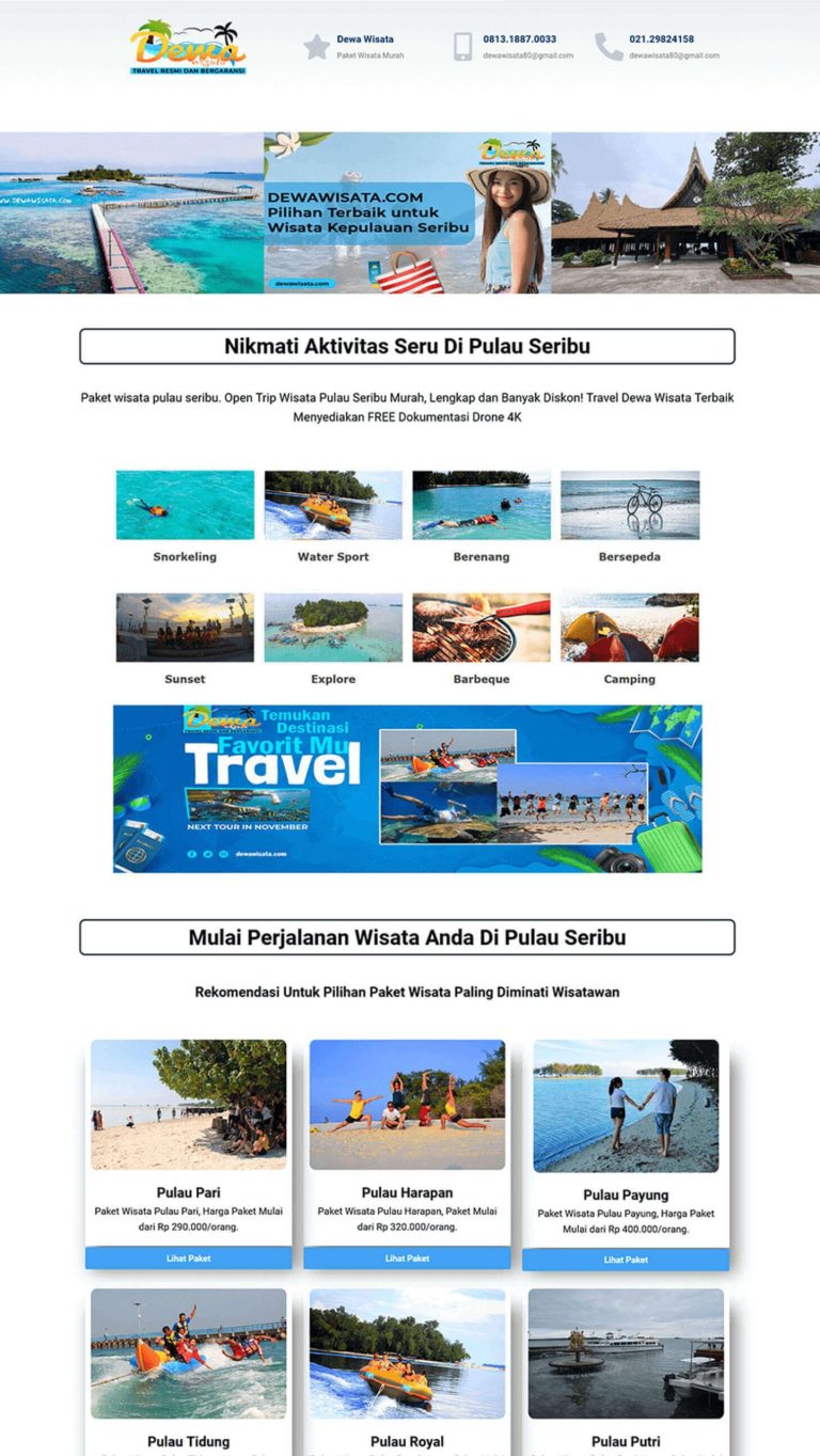 jasa-pembuatan-website-Paket Wisata Pulau Seribu Murah - PAKET WISATA PULAU SERIBU MURAH