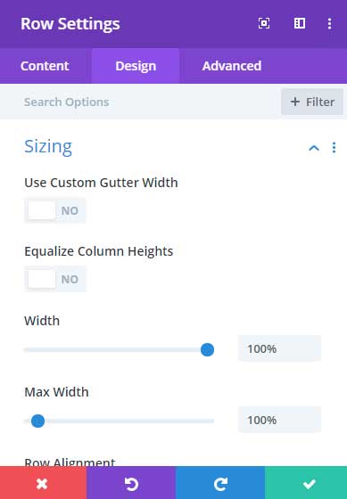 Cara Membuat Row Full Width di Divi