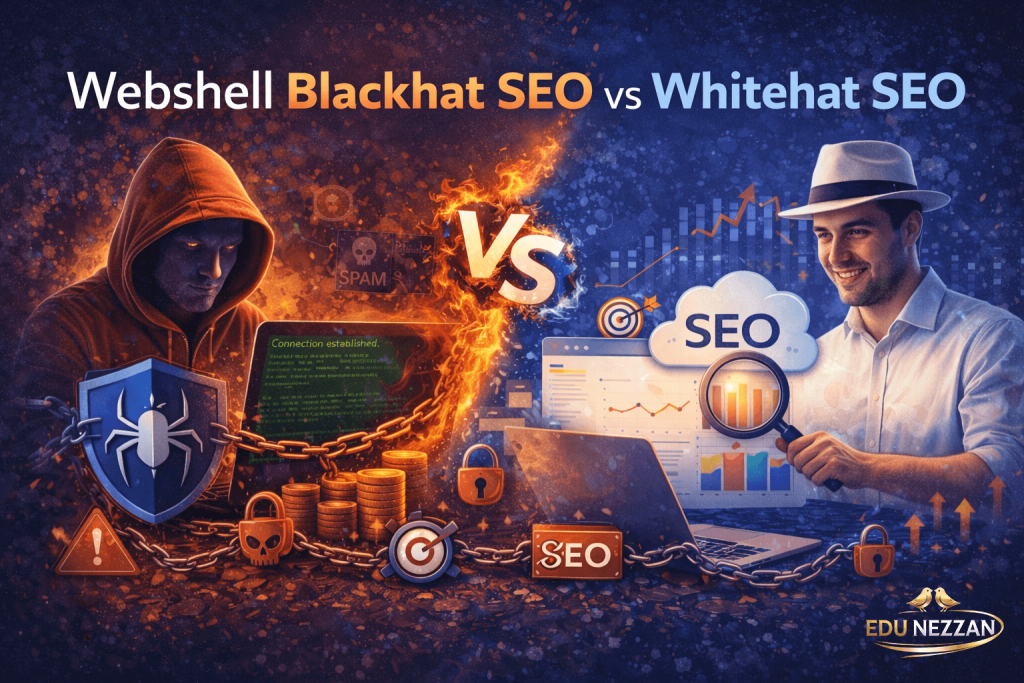 Webshell Blackhat SEO vs Whitehat SEO