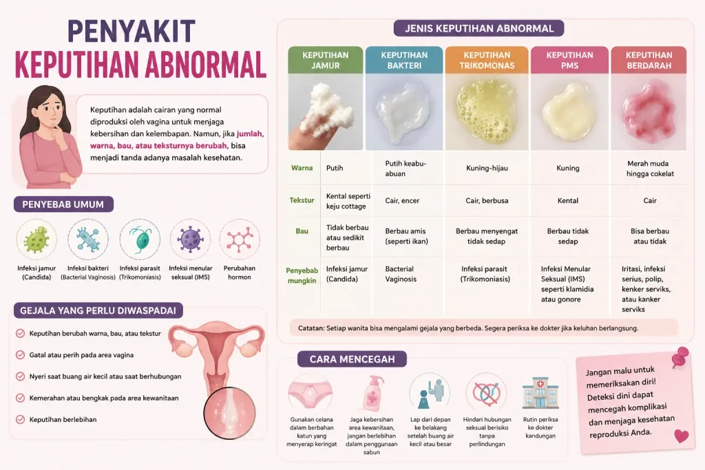 Penyakit Keputihan Abnormal