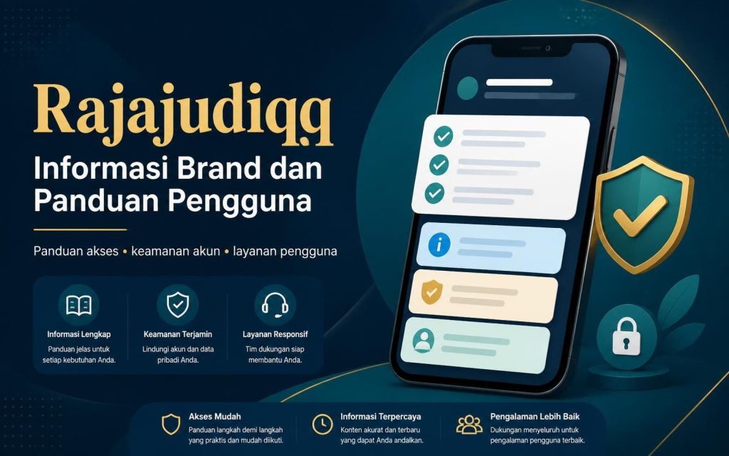 Rajajudiqq link alternatif Informasi Brand dan Panduan Pengguna